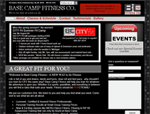 Tablet Screenshot of basecampfitco.com